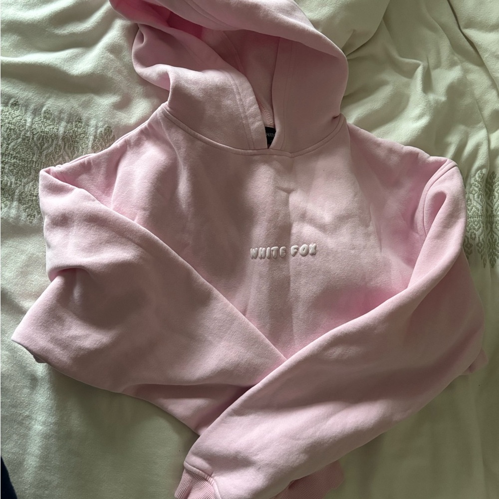 White Fox Boutique Light Pink Hoodie